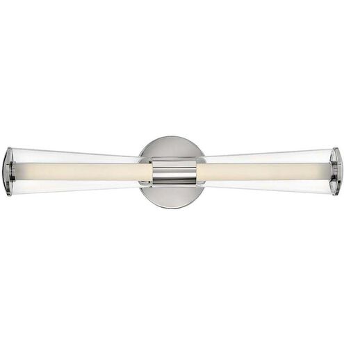 Elin LED 23 inch Chrome Bath Light Wall Light