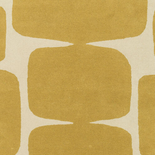 Scion 63 X 39 inch Mustard Rug in 3 x 5, Rectangle