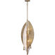 Saint Martin 8 Light 18 inch Ashen Gold Pendant Ceiling Light