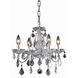 Calista 4 Light 17 inch Chrome Pendant Ceiling Light