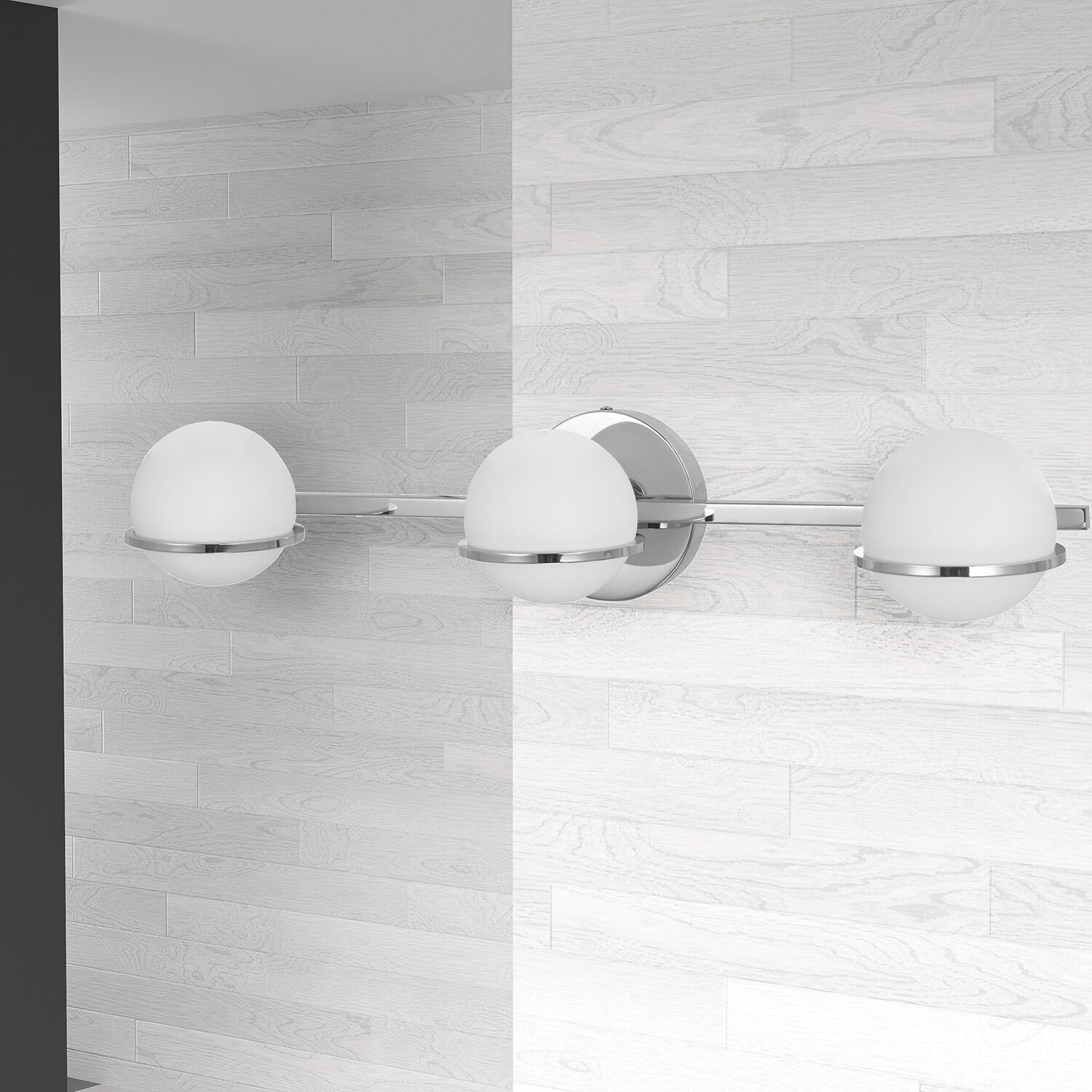 Sofia 3 Light 23 inch Polished Chrome Vanity Light Wall Light