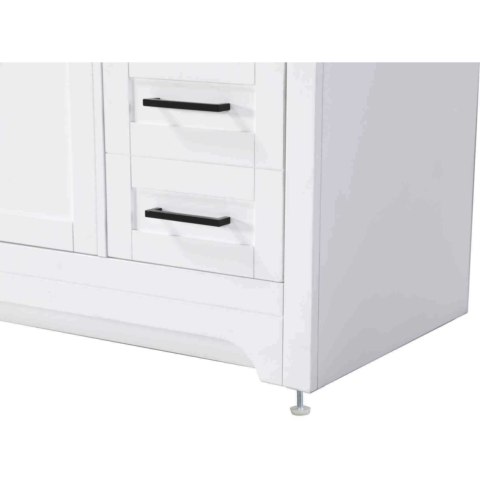 Remington 54 X 35 inch White Bathroom Vanity Cabinet
