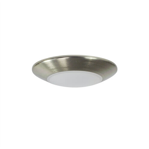 Opal LED 6 inch Natural Metal Surface Mount Ceiling Light in 4000K