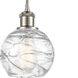 Ballston Athens Deco Swirl 3 Light 13 inch Brushed Satin Nickel Multi-Pendant Ceiling Light