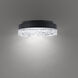 Beyond Bramble LED 11.88 inch Black Flush Mount Ceiling Light