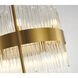 Canada 10 Light 16 inch Gold Chandelier Ceiling Light