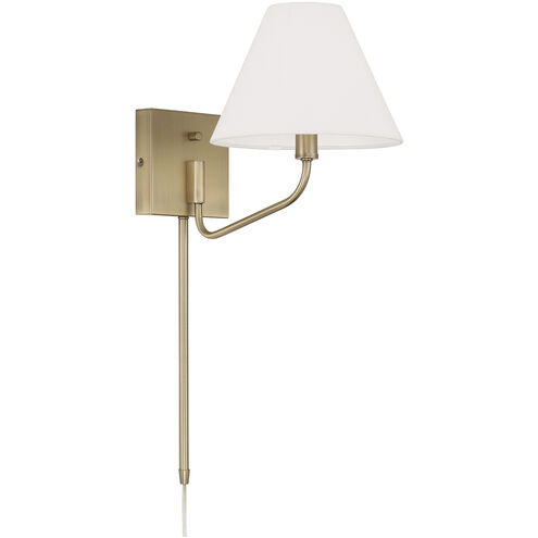 Chadwick Sconce Wall Light in Aged Brass