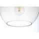 Baxter 1 Light 10 inch Satin Gold Pendant Ceiling Light