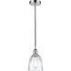Edison Brookfield 1 Light 6 inch Polished Chrome Mini Pendant Ceiling Light