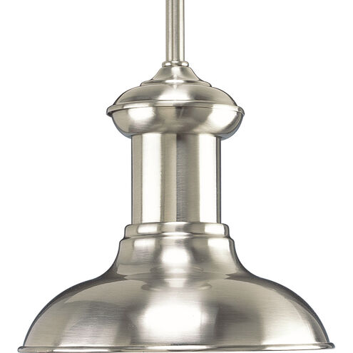 Brookside LED 8 inch Brushed Nickel Mini-Pendant Ceiling Light