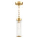Soriano 1 Light 3.5 inch Aged Brass Pendant Ceiling Light