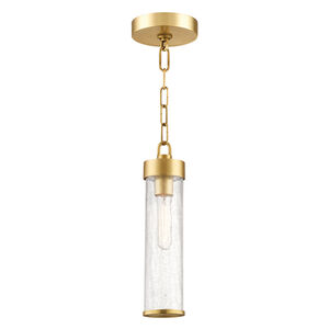 Soriano 1 Light 3.5 inch Aged Brass Pendant Ceiling Light