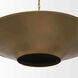 Titus 24 inch Brass Pendant Light Ceiling Light