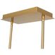 Aurelia LED 43 inch Brass Island Lights Ceiling Light