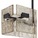 Vetrina 6 Light 49 inch English Bronze Linear Chandelier Ceiling Light