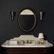 Brasserie 1 Light 12.5 inch Blackened Zinc and Heritage Bronze Wall Sconce Wall Light