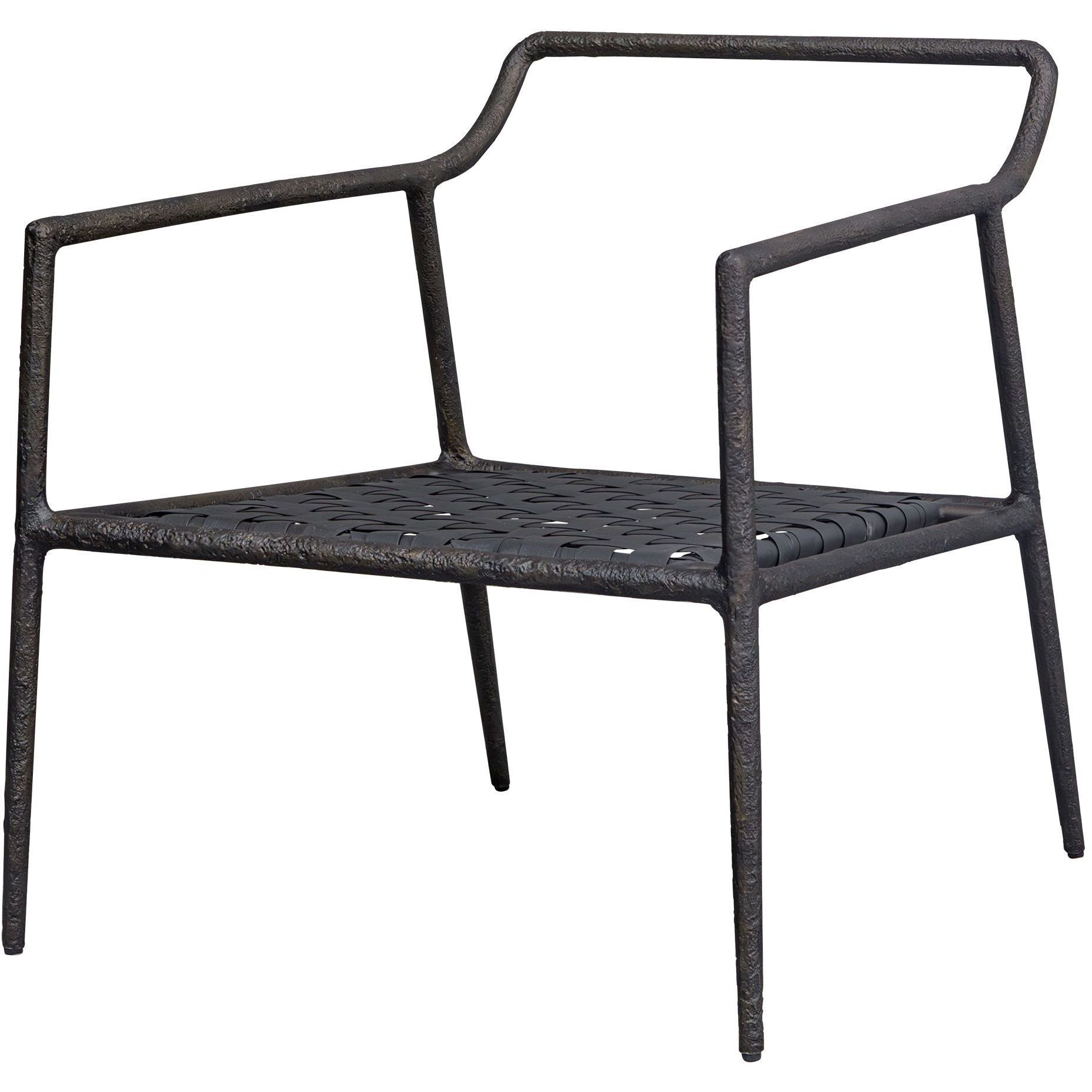 Thayer Java and Oyster White Outdoor Lounge Chair