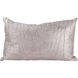 Anita 19.7 X 1.8 inch Gold and Natural Pillow