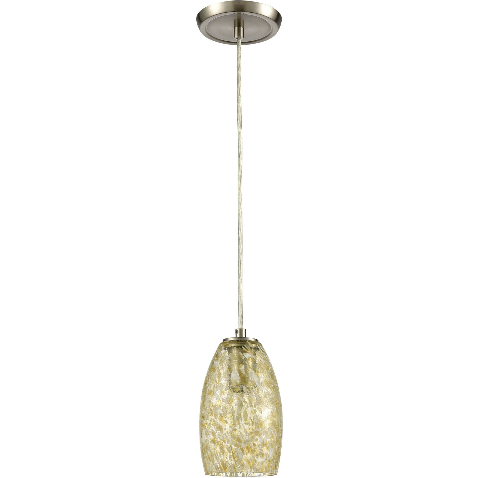 Golden Pasture 1 Light 5 inch Gold Mini Pendant Ceiling Light