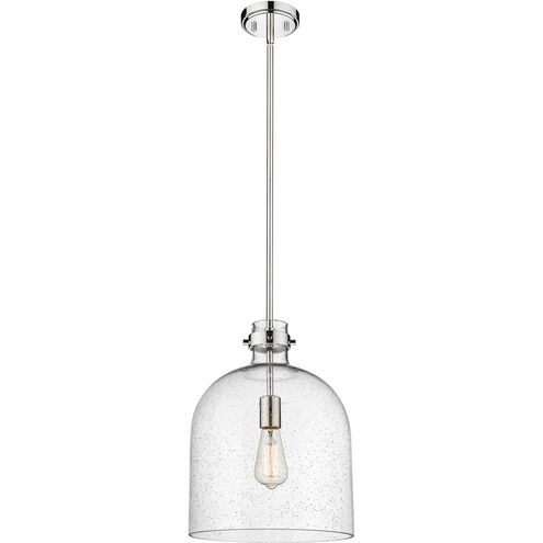 Pearson 1 Light 12 inch Polished Nickel Pendant Ceiling Light