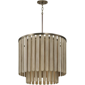 Jada 5 Light 24 inch Dark Brass Pendant Ceiling Light