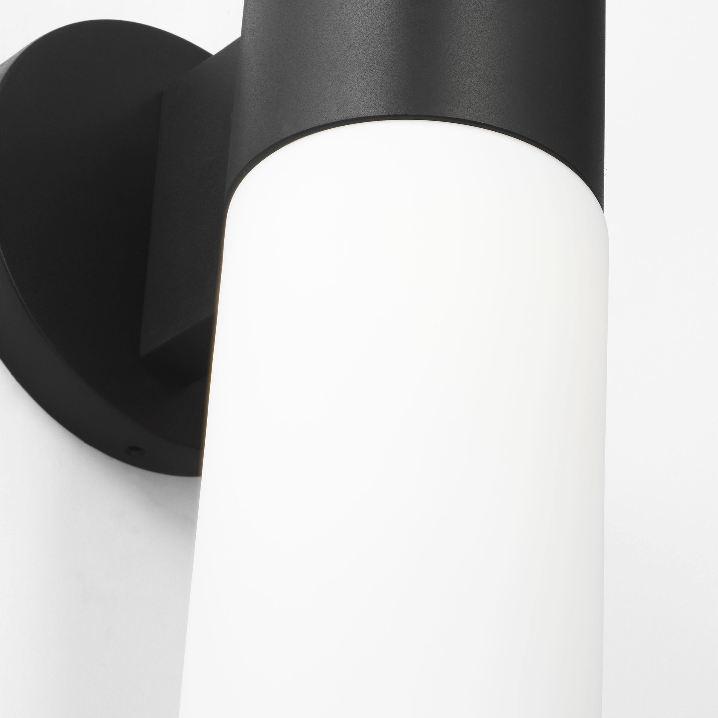 Barbara Barry Focal LED 16.25 inch Textured Black Outdoor Sconce