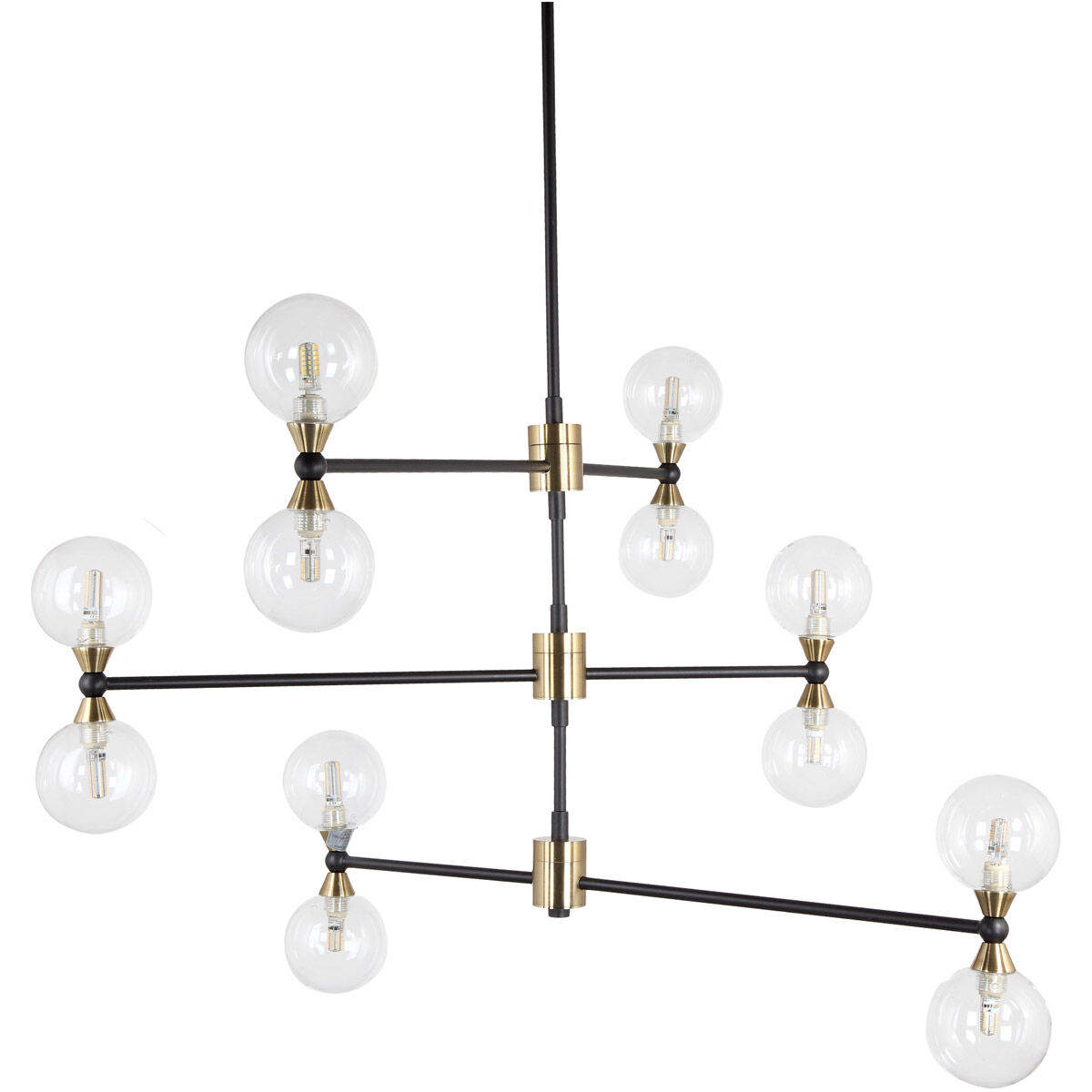 Centauri LED 37 inch Brown Pendant Lamp Ceiling Light