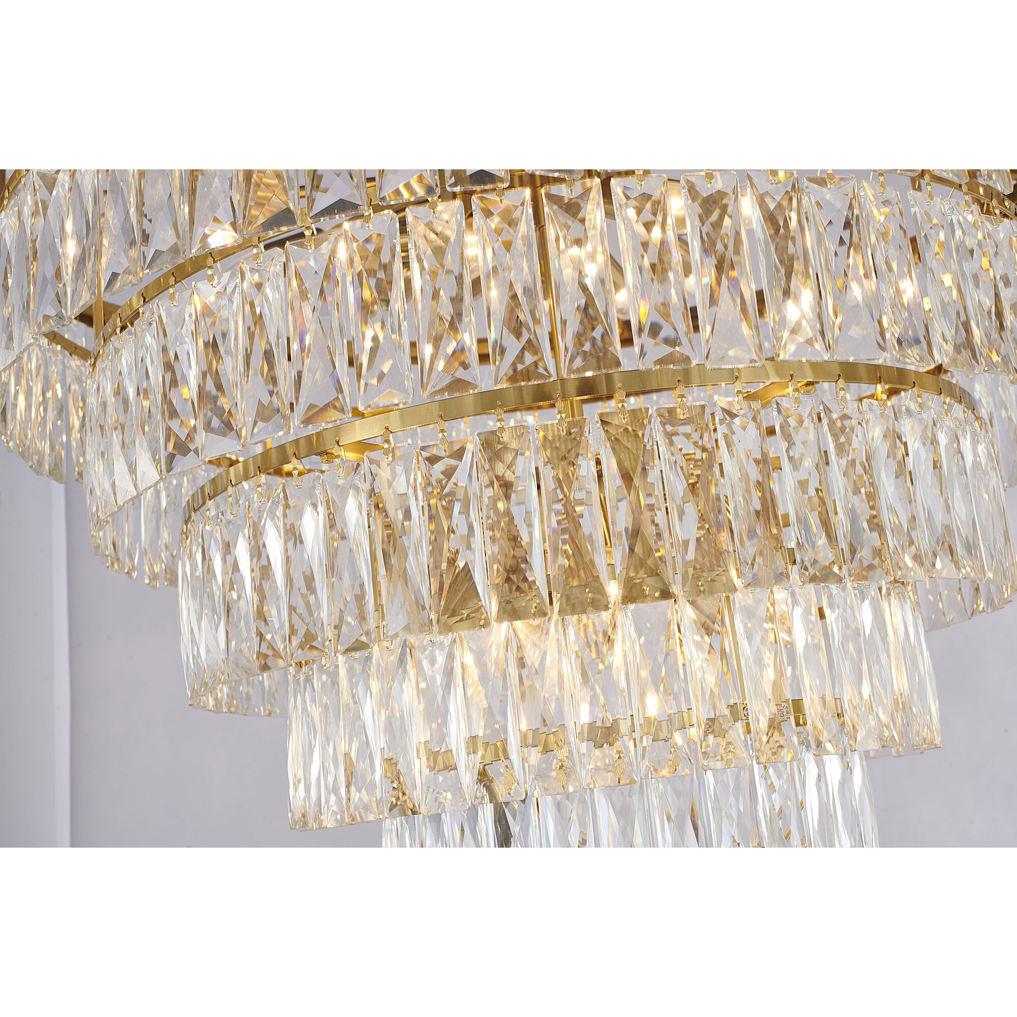Canada 27 Light 36 inch Gold Chandelier Ceiling Light