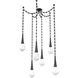 Raindrop 6 Light 13.60 inch Pendant