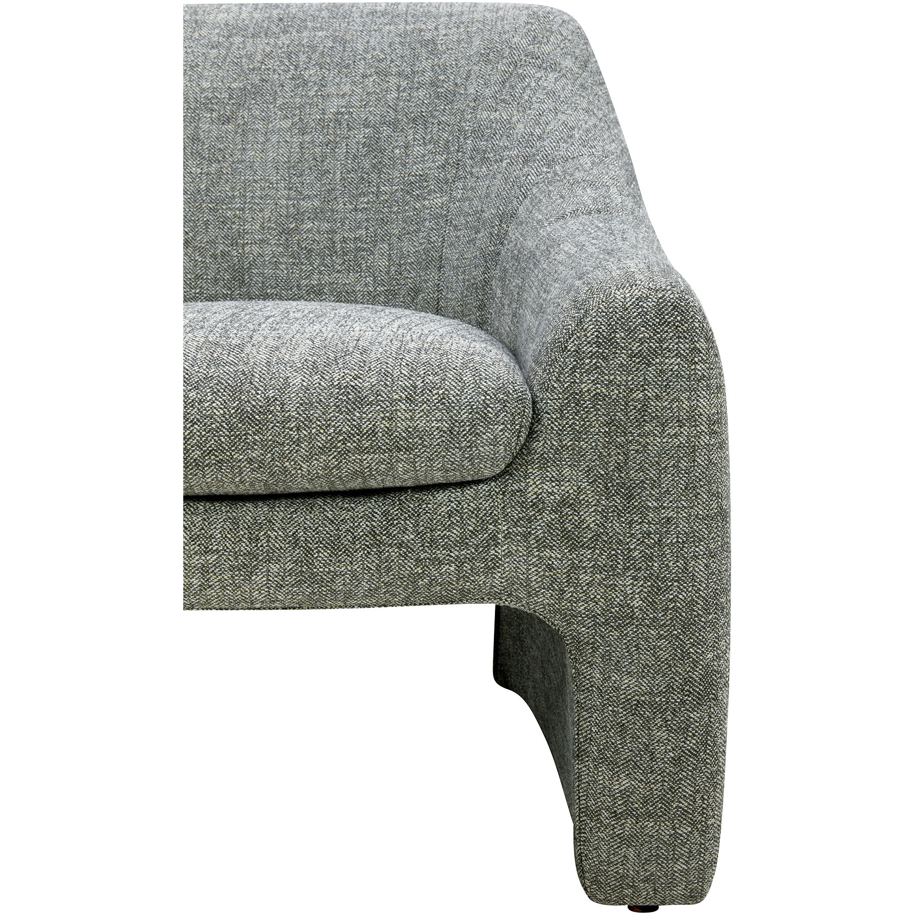 Kenzie Green Accent Chair in Multicolor