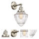 Franklin Restoration Bullet 1 Light 7 inch Brushed Satin Nickel Sconce Wall Light