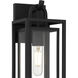 Jayce 1 Light 14.5 inch Matte Black Outdoor Wall Lantern