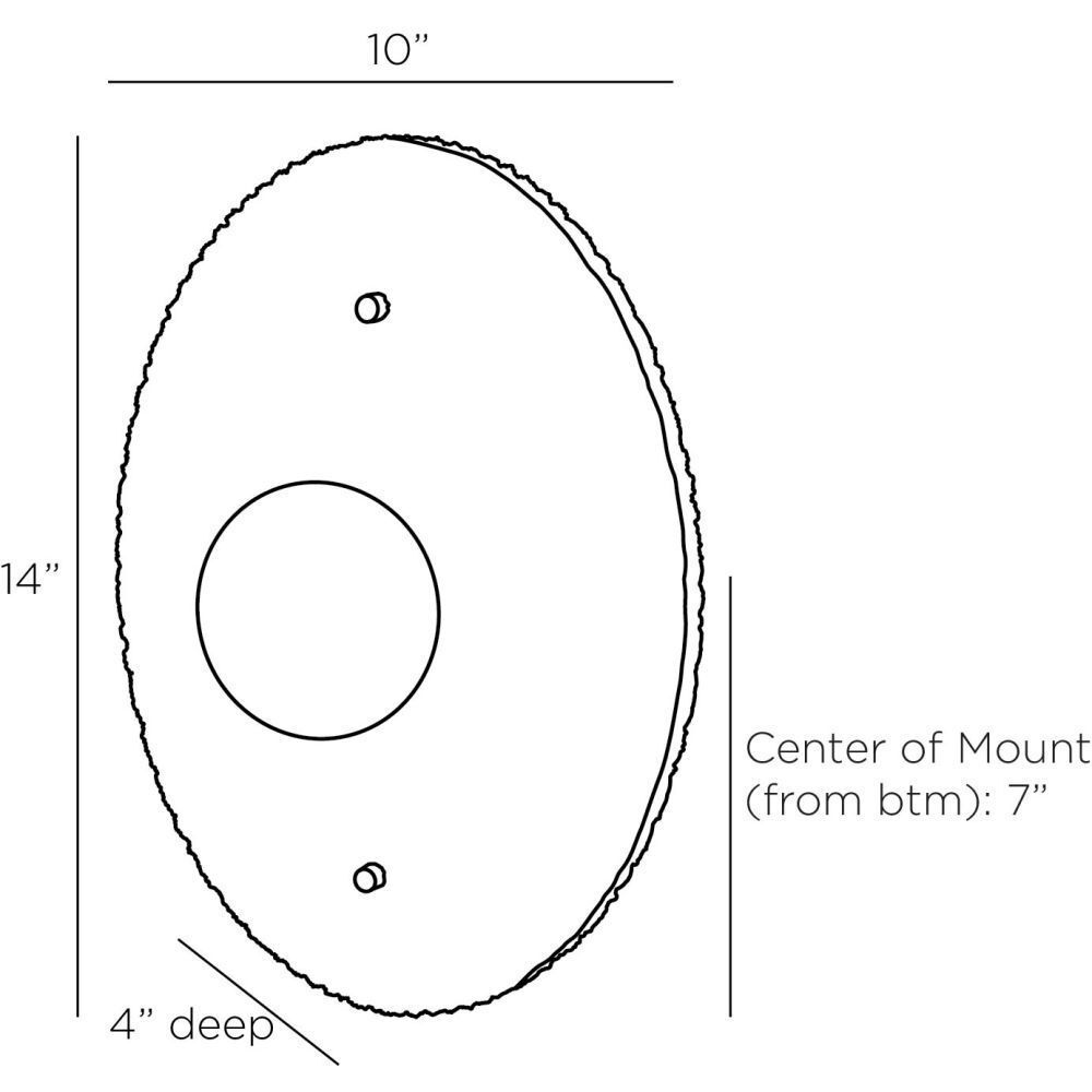 Yesenia 1 Light 10 inch Charcoal Sconce Wall Light