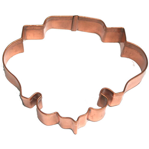 Crest Copper Cookie Cutter