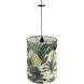 Safari 15.7 inch Green and Brown and Black Pendant Light Ceiling Light