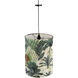 Safari 16 inch Green and Brown and Black Pendant Light Ceiling Light