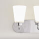 Kerrville 3 Light 18 inch Chrome Wall Bath Fixture Wall Light