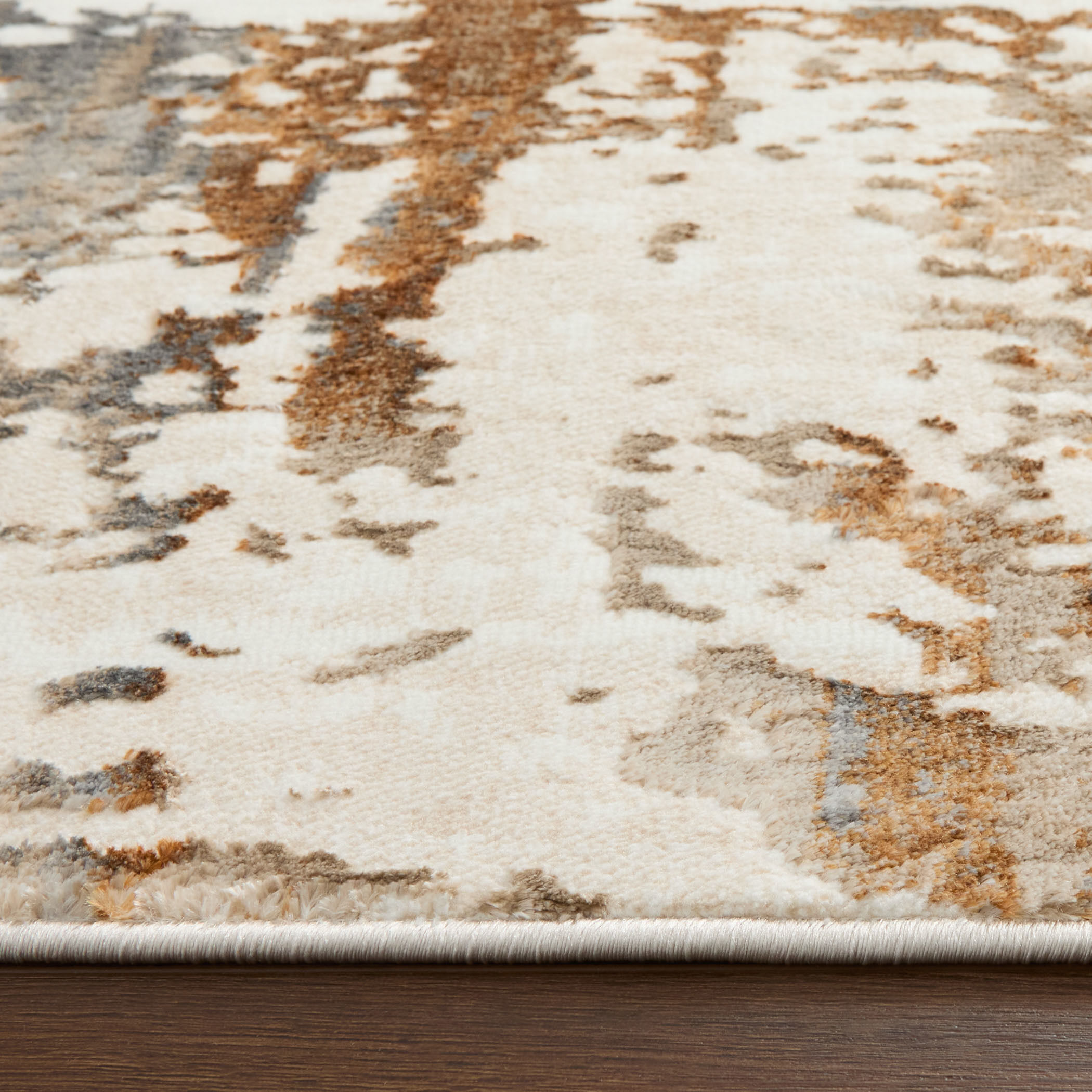 Melet 90 X 63 inch Mineral Tones Rug in 5 x 7