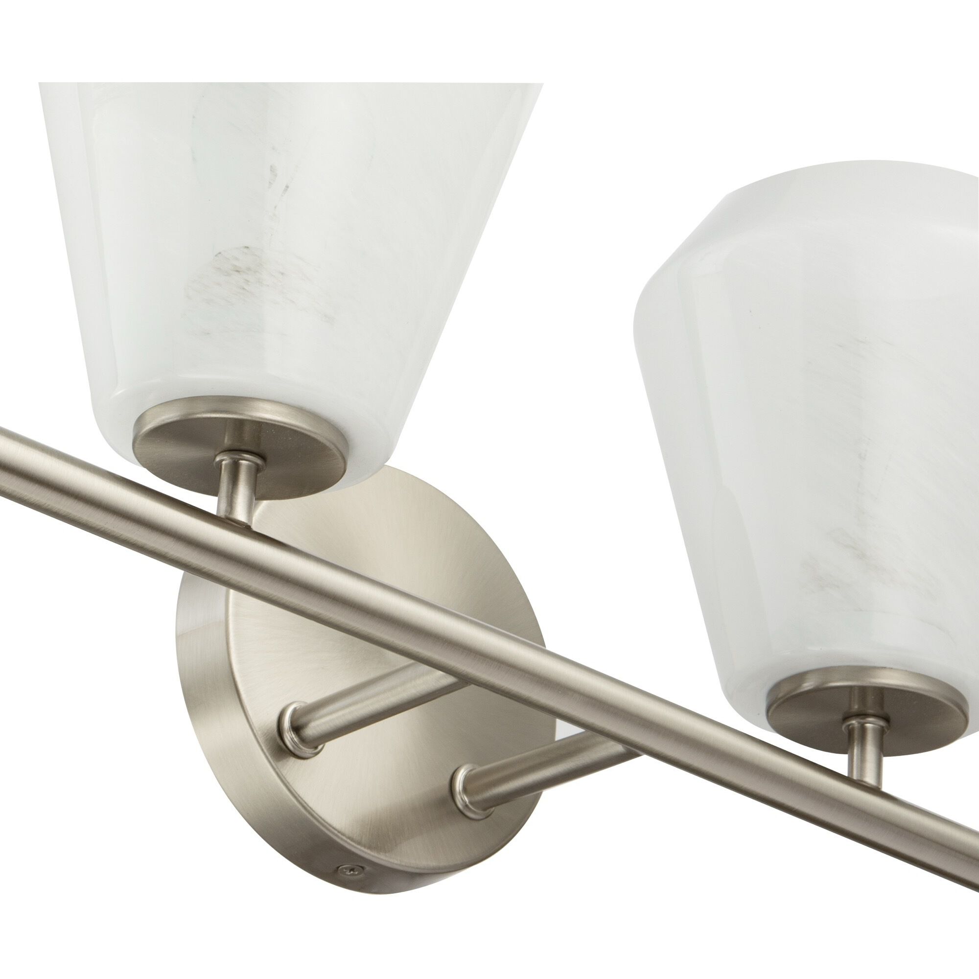 Brooke 4 Light 31.25 inch Brushed Nickel Bathroom Vanity Wall Light