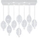 Embark 17 Light 59 inch White Pendant Ceiling Light
