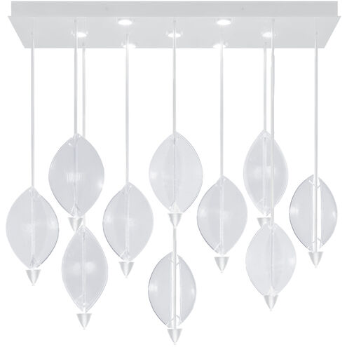 Embark 17 Light 59 inch White Pendant Ceiling Light