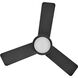 Chet 36 inch Matte Black Fan