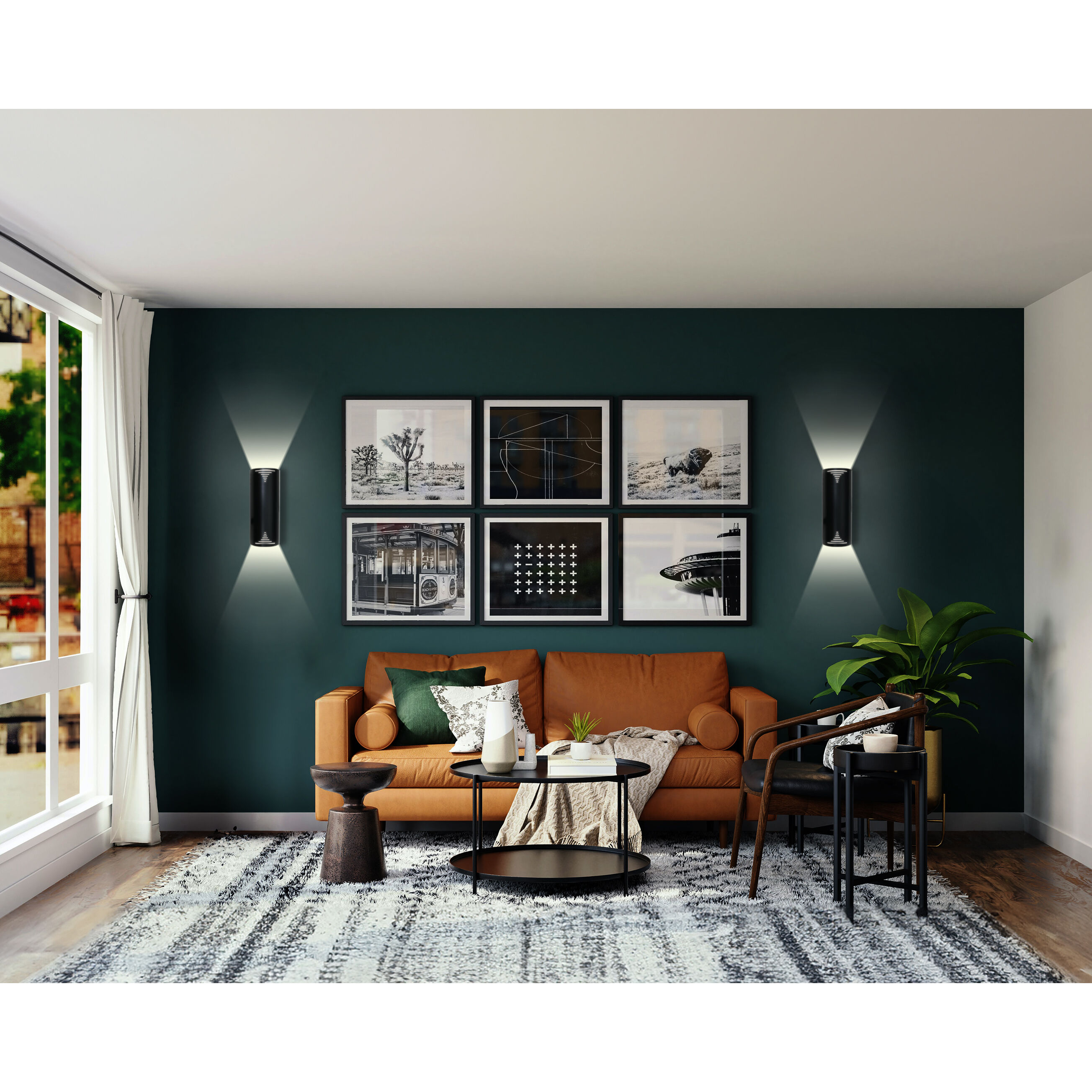 Edge 16 LED 16 inch White Outdoor Sconce