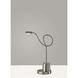 Eternity 21 inch 6.00 watt Brushed Steel Desk Lamp Portable Light