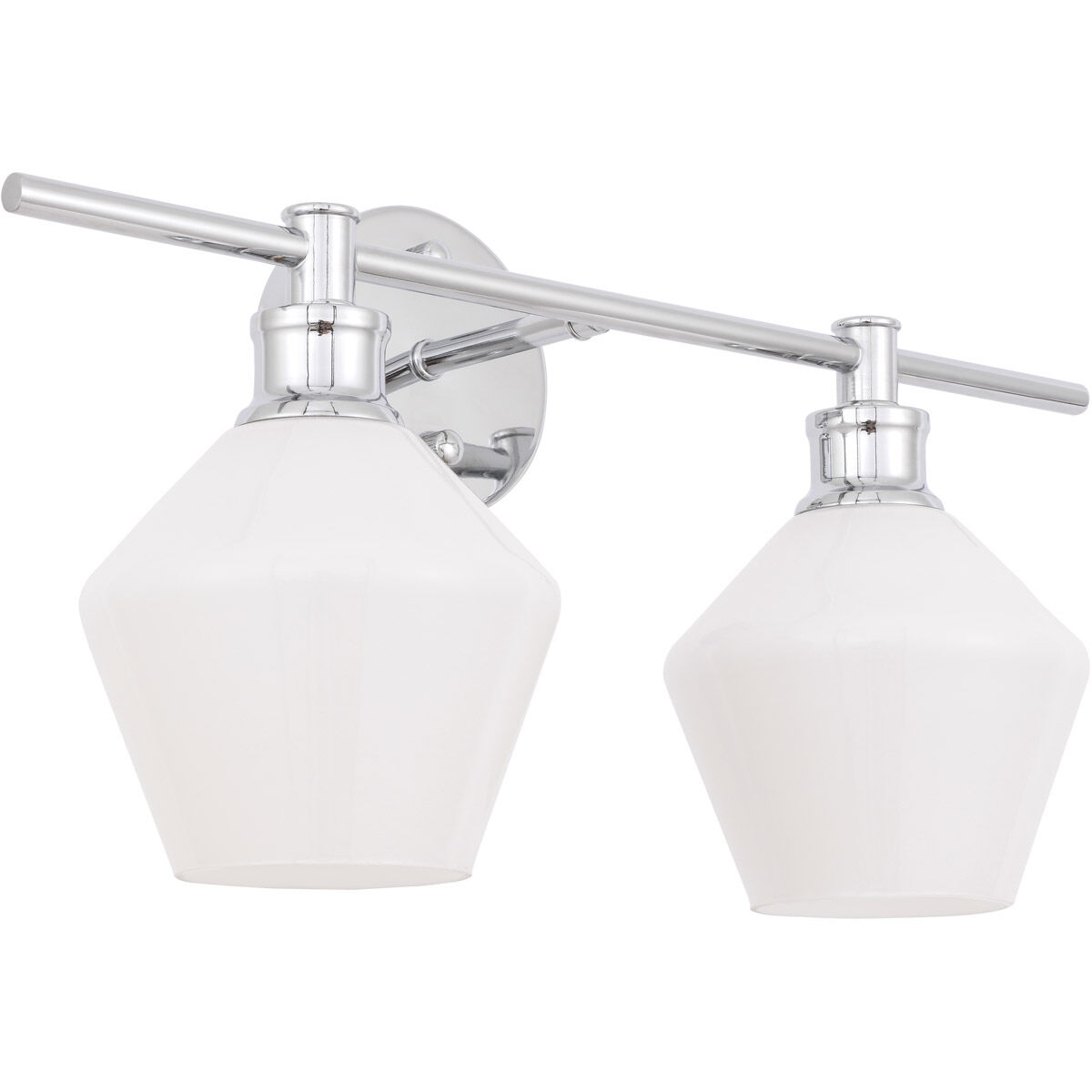 Gene 2 Light 19 inch Chrome Wall sconce Wall Light