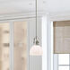 Madison 1 Light 7 inch Brushed Nickel Pendant Light Ceiling Light