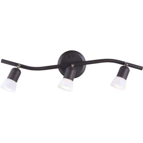 James 3 Light 120 Oil Rubbed Bronze Track Lighting Ceiling Light