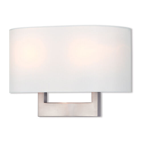 Hayworth 2 Light 14 inch Brushed Nickel ADA ADA Wall Sconce Wall Light