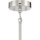 Luminwood 1 Light 24 inch Polished Nickel Pendant Ceiling Light