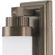 ML LED 4.75 inch Harvard Court Bronze Wall Sconce Wall Light
